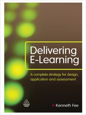 cover image of Delivering E-Learning